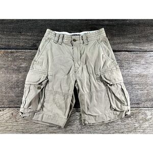 Polo Ralph Lauren Men's Tan Chino Cargo Cotton Shorts Size 30 x 10